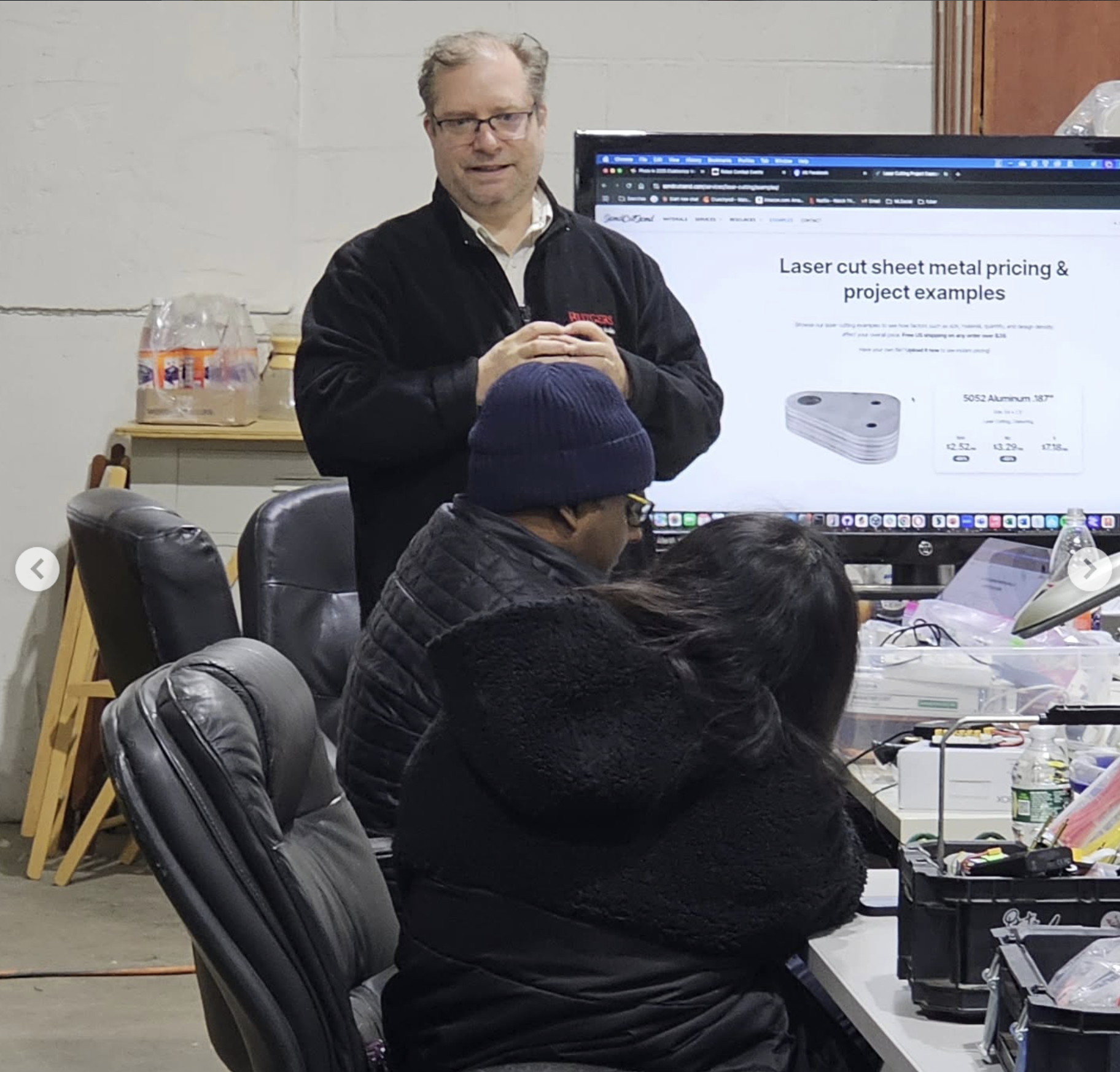 Class in session at FUBAR Labs